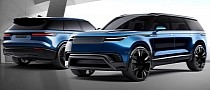 2026 Range Rover Electric Has Arrived Early, Albeit Only Across the Trails of Imagination