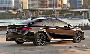 2026 Toyota Camry Hybrid Coupe Joins an Ideal, Virtual Family That Also Includes a Wagon