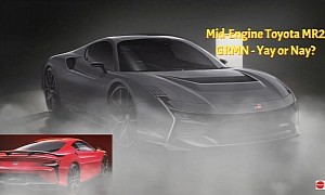 2026 Toyota MR2 GRMN Mid-Engine Sports Car Jumps From Behind the CGI Curtain