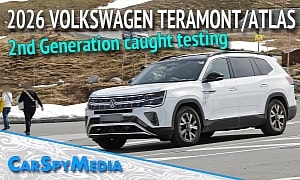 2026 VW Atlas / Teramont Spied, Volkswagen Wouldn't Want You To See This Video