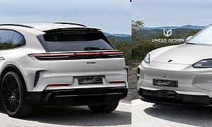 2027 Porsche "K1" Electric Three-Row Crossover SUV Gets Showcased in Fantasy Land
