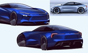 2030 Ford Probe EV Revival Design Project Takes a Swing at Compacts Like the Z and M2