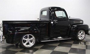 2,060-Mile, 1949 Ford F-1 Restomod Makes Weird GM Noises, Priced Like a GT350