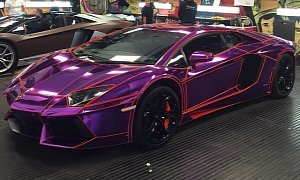21-Year-Old YouTuber's Lamborghini Aventador Gets TRON Legacy Look <span>· Photo Gallery</span>