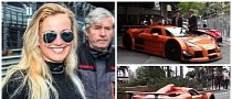 21YO Blonde Drives Orange Gumpert Apollo Around Monaco