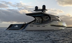 226-Foot Cantharus Superyacht Is About High-Tier Entertainment: Unexpected Treats Await