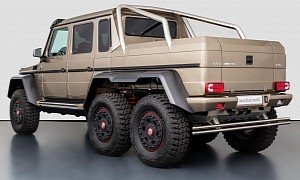 230-Mile Mercedes-Benz G63 AMG 6x6 for Sale, Costs More Than a Dozen RAM TRXs