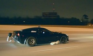 2,400 HP Corvette Is Twin-Turbo Madness, Loses Control at High Speed