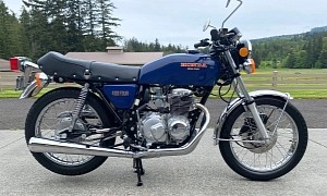 2,400-Mile 1975 Honda CB400F Super Sport Looks as if It Just Left the Factory