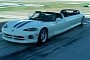 25-Foot-Long Dodge Viper Limo Looks Ridiculous, Seats 12, and It Can Be Yours