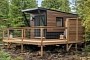 25-Ft Tiny Home Became an Off-Grid Retreat, Has a Full Bathroom and a Spacious Deck