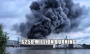 $250 Million Superyacht 'Honolulu' Lost in Major Fire at Lurssen Shipyard