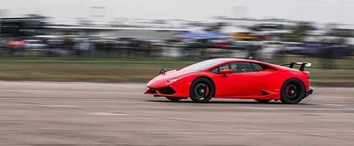 2,500 HP Lamborghini Huracan Performante Sets 1/2-Mile DCT Record