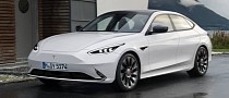$25,000 Tesla Model 2 Rendered as the More Conventional Sedan It'll Never Be