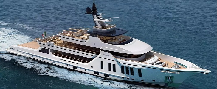 $25.5 Million Bow Spirit Yacht Will Stand As the Epitome of Italian Luxury in 2024