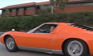 $2.5M Lamborghini Miura Barn Find Took Years to Chase, Goes Speeding in LA