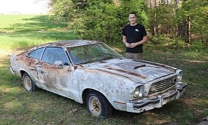 27-Year Abandoned Ford Mustang II Cobra Gets Saved, Eventually Agrees to Run