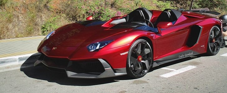 $2.8 Million Lamborghini Aventador J One-Off Spotted in ...
