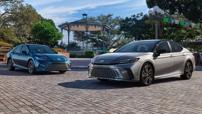 2025 Toyota Camry versus direct rivals