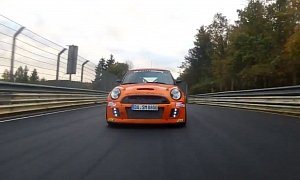 290 HP MINI JCW Laps Nurburgring 10 Seconds Faster than Official FWD Record