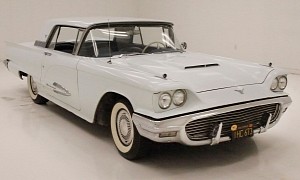 $29K Two-Owner '59 Thunderbird Survivor With 41k Miles Is Rarer Than a Four-Leaf Clover