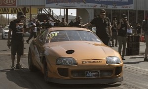2JZ-Powered Toyota Supra Blasts Through the Quarter-Mile in 6.4 seconds