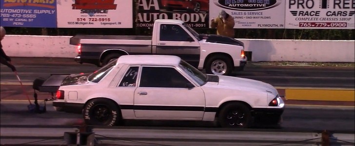 Toyota 2JZ-Swapped Fox Body Mustang on DRACS