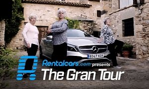 3 Grandmas and 1 Mercedes A-Class Take Hilarious European Road Trip