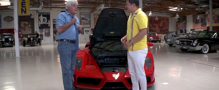 3 Million Ferrari Enzo Scraped By Jay Leno During Test Drive Autoevolution
