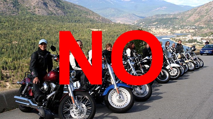 Silly law project in Australia bans riding 3 or more bikes in a group