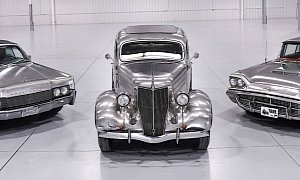 3 Stainless Steel Cars Close Together Are the Coolest Thing You’ll See All Week