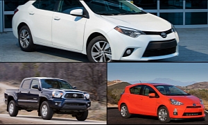 3 Toyota Models Topping KBB’s 2014 Five-Year Cost to Own Awards