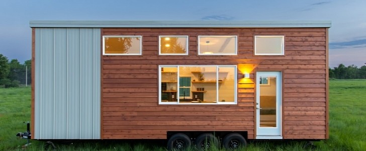 Ash tiny house is a beautiful 30-foot home on wheels
