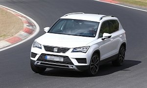 300 HP SEAT Ateca Cupra Still Doesn't Want to Show Its Design