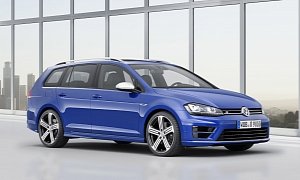 300 HP Volkswagen Golf R Variant (Wagon) Revealed ahead of Los Angeles Auto Show