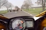 300 km/h Biker Extremely Close Call