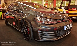 293 HP Rothe Volkswagen Golf GTI Showing Off at Essen 2013 <span>· Live Photos</span>