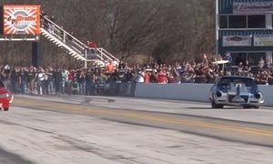 3,000 HP Camaro Goes No Prep Drag Racing, Ends Up Drifting at the Drag Strip