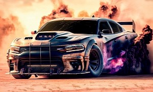 3,000-HP Charger “Animal” Dodges Reality: What If Mad Max Had Such a Hellcat?