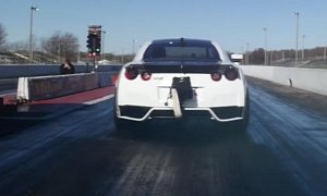 3,000 HP Nissan GT-R Brings 1/4-Mile World Record Back to US: Amazing 7.14s Pass