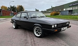 302-Swapped Ford Capri Mk III Is Euro Elegance With American Muscle Under the Hood