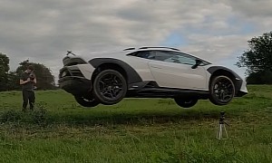 $317K Huracan Sterrato Owner Rates His Car's Off-Road Jumping Ability, Gives It a 10/10
