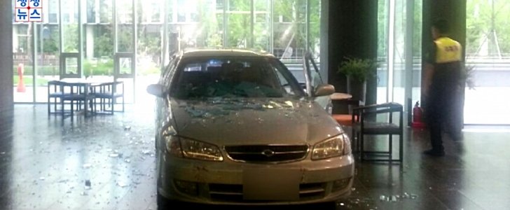 Car crashed into Nexon headquarters