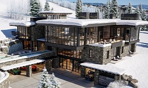 $33.5 Million Snowfall Mansion Is Tailor-Made for the Ultimate Car Guy and James Bond Fan
