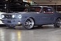 347 Stroker 1966 Ford Mustang Restomod Flaunts Focus RS Stealth Gray Paint Job