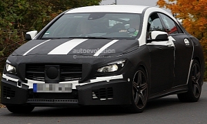 350 HP Mercedes CLA45 AMG to Debut at 2013 Frankfurt Show