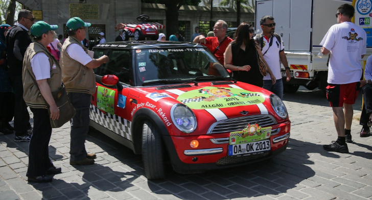 MINI Cooper in the Allgau-Orient Rally