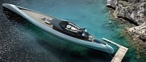 377-Foot Tuhura Superyacht Takes the Canoe and Makes It Fit for Millionaire Parties
