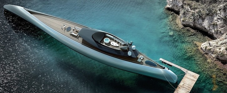 377-Foot Tuhura Superyacht Takes the Canoe and Makes It Fit for Millionaire Parties