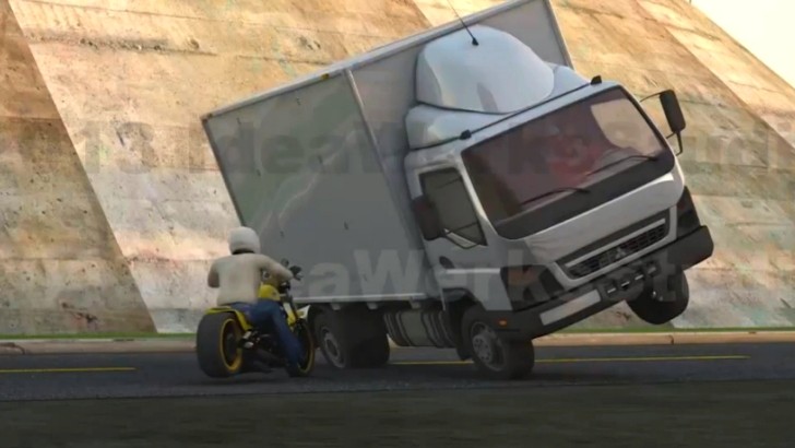 3D Animation of Motorcycle Accidents